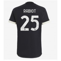 Fotbalové Dres Juventus Adrien Rabiot #25 Alternativní 2023-24 Krátký Rukáv